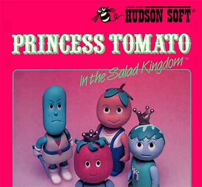 Princess Tomato in the top Salad Kingdom for Nintendo NES