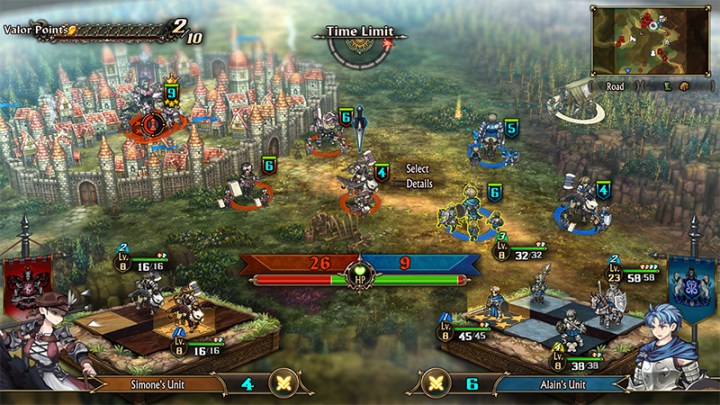 Unicorn Overlord battle screenshot