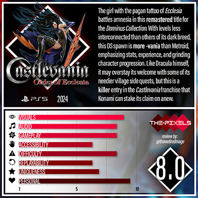 Castlevania: Order of Ecclesia (2024)&nbsp;[PS5]