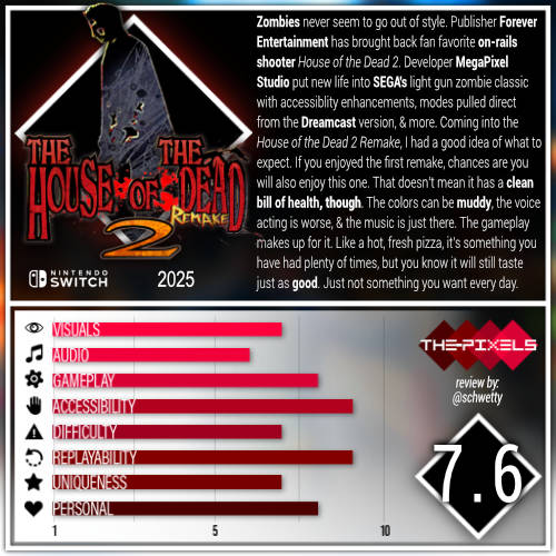 House of the Dead 2: Remake (2025)&nbsp;[Switch]