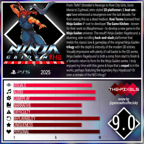 Ninja Gaiden: Ragebound (2025)&nbsp;[PS5]