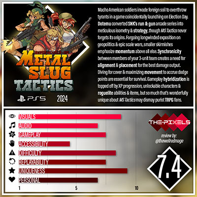 Metal Slug Tactics (2024)&nbsp;[PS5]