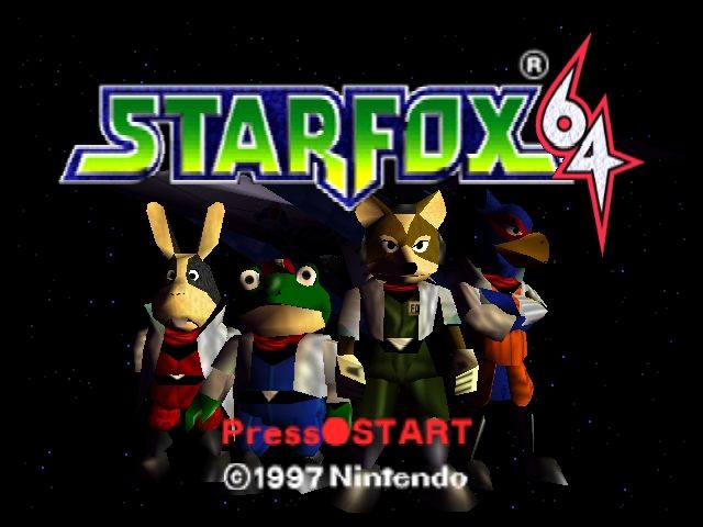 Star Fox 64 Title