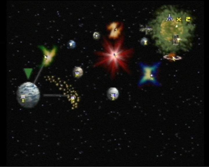 Star Fox 64 Map Screen